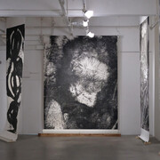 Bingyi, Formation of the cosmos, exhibition view. Courtesy of Hanart TZ Gallery 