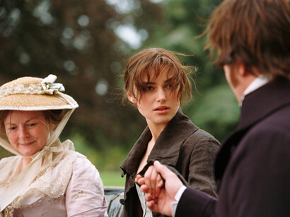 Imagenes de la adaptación cinematográfica de "Orgullo y prejuicio" (2005), dirigida por Joe Wright