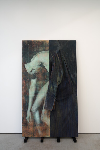 Yves de Brabander and Cédric Jacquemyn, Absence, returned, exhibition view. Courtesy of Casstl