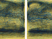 Nnena Kalu, Drawing 8, 202. Courtesy of Sutton Gallery