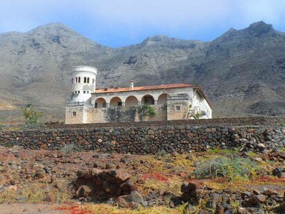 Casa Winter a Cofete, Fuerteventura, Isole Canarie, Spagna