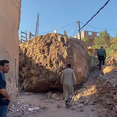 Las construcciones no soportaron la violencia de la naturaleza