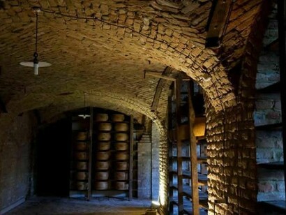 Un ambiente perfetto per la stagionatura del parmigiano