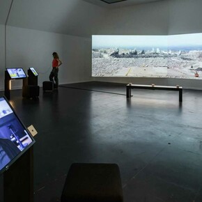 Grönland – Not for sale – Kalaallit Nunaat forever, ausstellungsansicht. Mit freundlicher genehmigung des Frankfurter Kunstvereins
