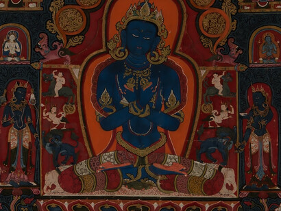 Buddha, the enlightened teacher and spiritual leader