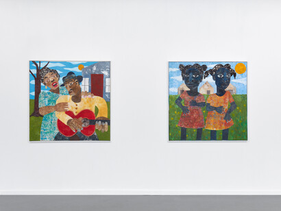Evita Tezeno, installation view. Courtesy of Luis De Jesus