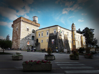 Museo del Sannio, Benevento, Italia. La Rocca dei Rettori ospita la sezione storica del museo del Sannio, con il materiale pertinente alla storia, all'arte e alle tradizioni popolari della città e della provincia