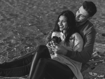 She found exactly what she needed in his embrace, their conversation deepening into a night of unexpected romance under the stars