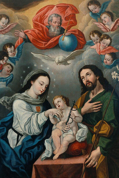 Spanish Colonial Paintings from the Thoma Collection. Courtesy of The Museum of Fine Arts