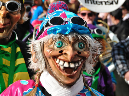 Ourense. Carnival faces