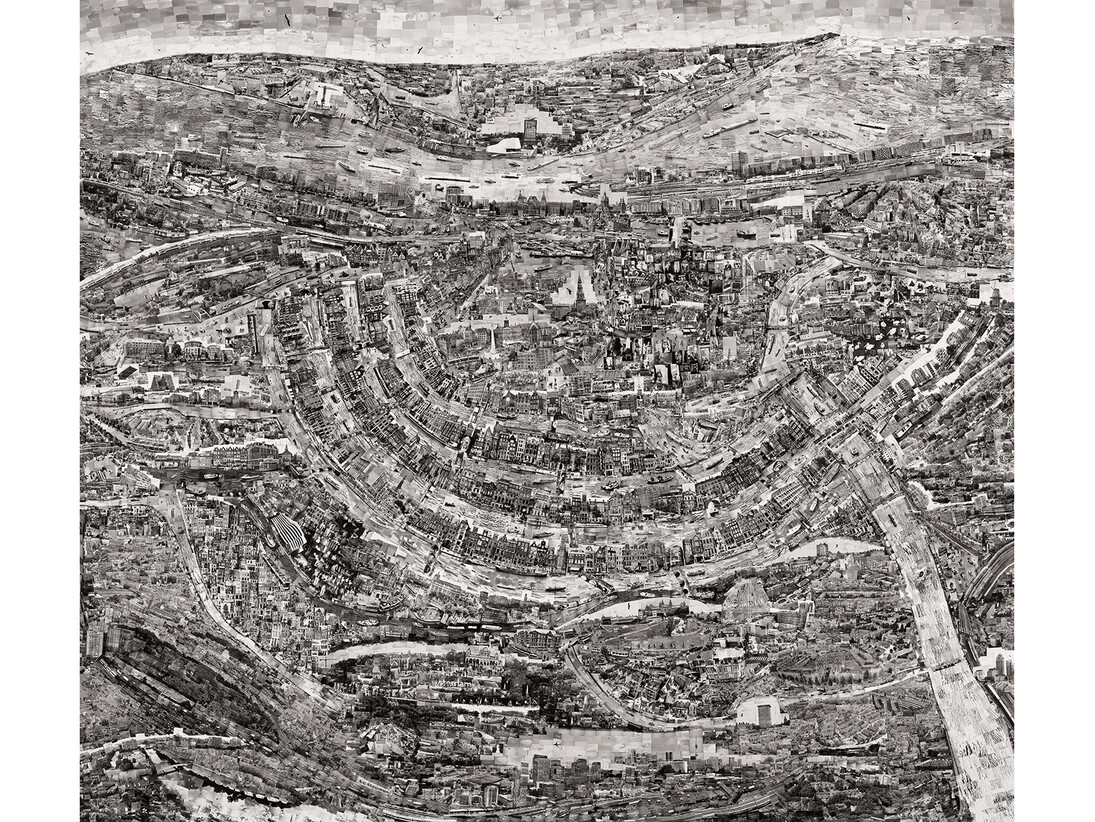 Diorama Map Amsterdam, 2014 © Sohei Nishino, Courtesy Michael Hoppen Gallery