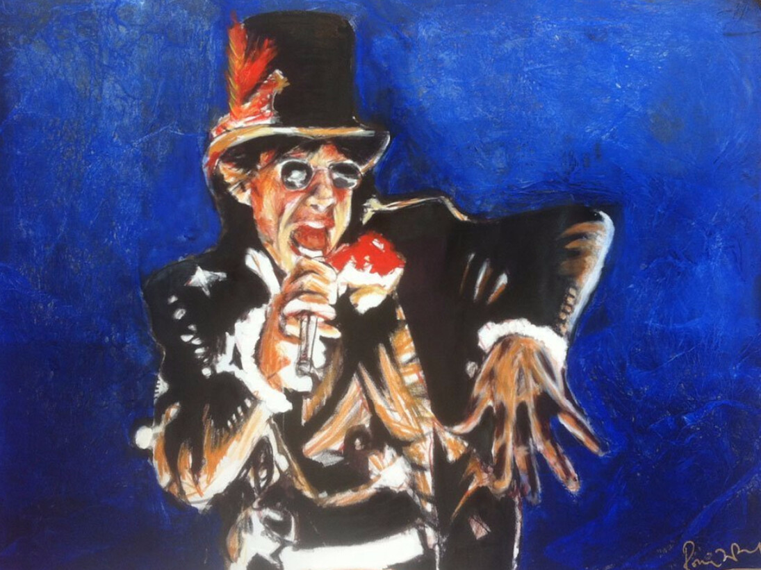 Ronnie Wood, Sympathy for the Devil. Courtesy of HG Contemporary