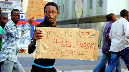 2012 Students' Ocuppy Nigeria subsidy removal protest