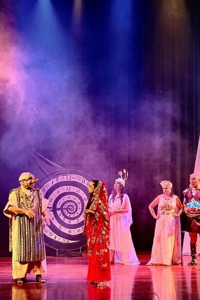 Theatre view, Lisístrata vuelve arrecha. Courtesy of Asociación Cultural Humboldt 