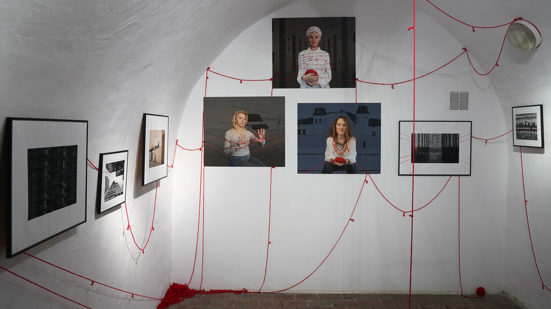 Nadya Mitskevitch, A knot for memory, exhibition view. Courtesy of Galeria Labirynt