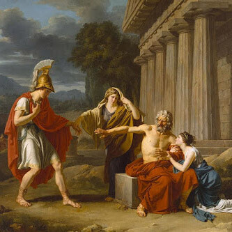 Jean-Antoine Theodore Giroust, Edipo a Colono, 1788