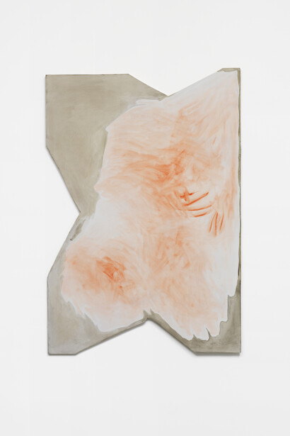 Monique Mouton, "Rose," 2014, Oil on panel, 47.5 x 32.75 inches