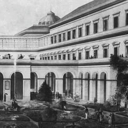 Progetto di Lamont Young per Bagnoli, inizi Novecento, Napoli, Italia