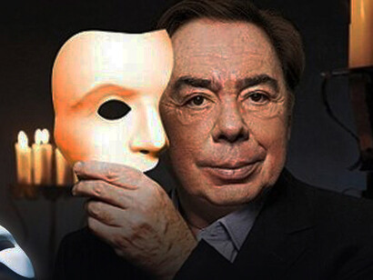 Andrew Lloyd Webber, compositore del musical "Il fantasma dell'Opera"
