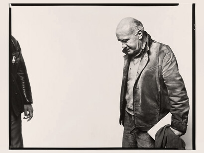 Richard Avedon; Jean Genet, escritor, 1970. Copia en gelatina de plata