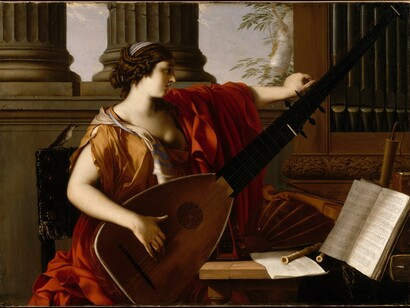 Laurent de La Hyre, Allegorical Figure of Music