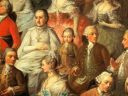 Il piccolo Mozart con la madre
