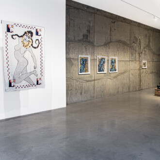 Ida Pisani, Closed eyes can see, vista della mostra. Per gentile concessione di Prometeo Gallery