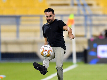 Xavi Hernández, entrenador del FC Barcelona