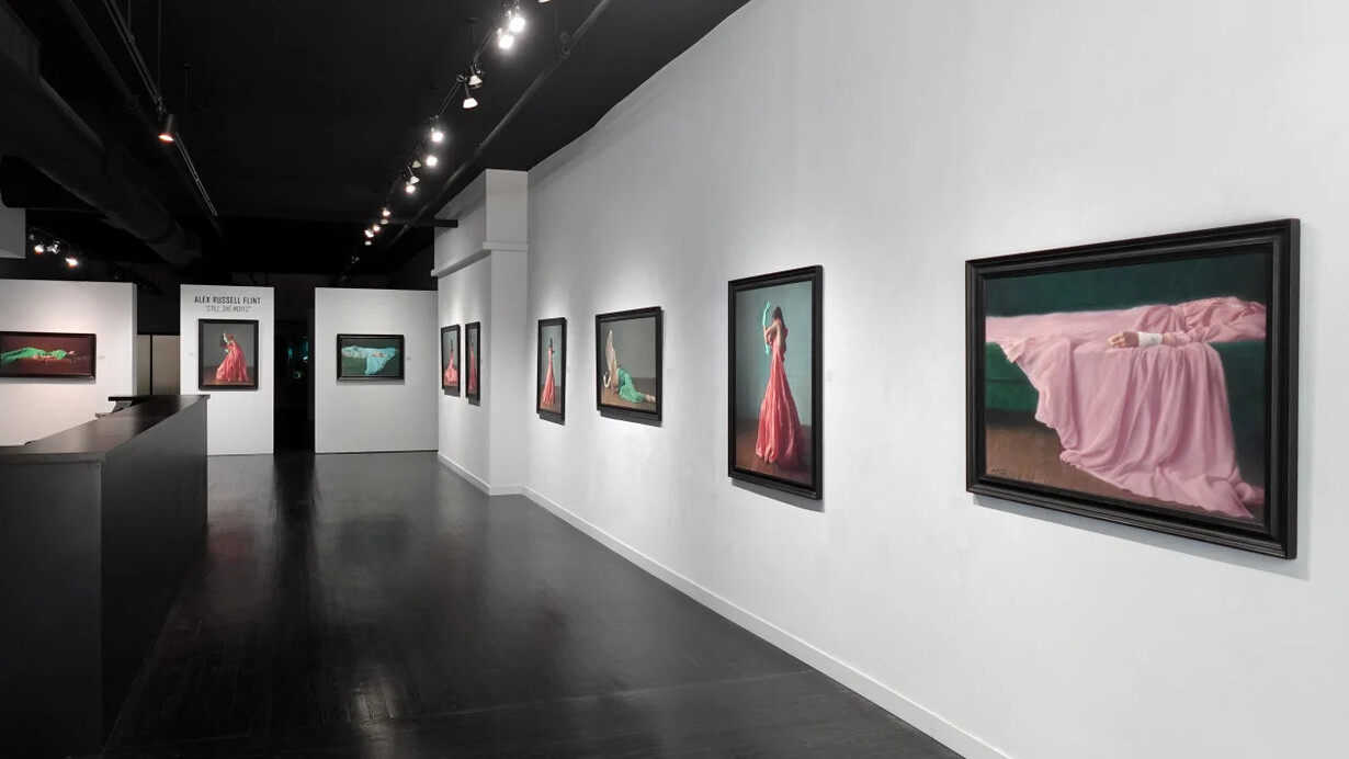 Alex Russell, Still, she moves, exhibition view. Courtesy of Arcadia Contemporary