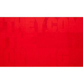 Kerry James Marshall, Red (If they come in the morning) [Rojo (Si vienen por la mañana)], 2011