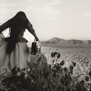 Graciela Iturbide, Mujer ángel, Desierto de Sonora, México (Angel woman, Sonora Desert, Mexico) (detail), 1979. Courtesy of San Francisco Museum of Modern Art