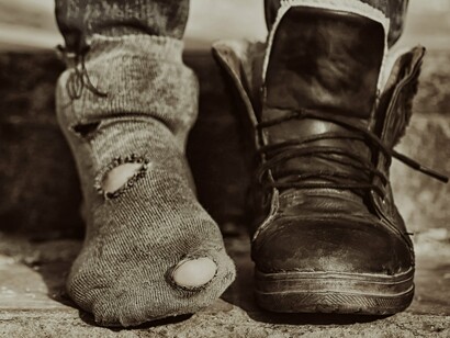 Falta el Van Gogh del siglo XXI que pinte las botas (o su ausencia) de los «homeless» norteamericanos