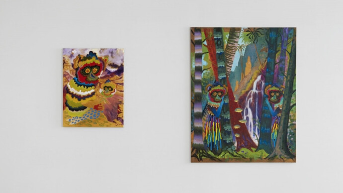 Uwe Henneken, Exhibition view. Courtesy of Pippy Houldsworth Gallery