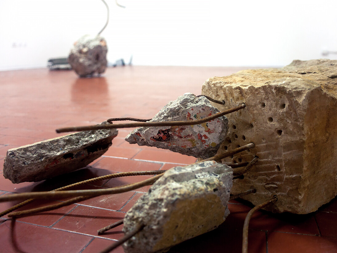 Marcello Tedesco. Lamed, Exhibtion view. Courtesy of Surplace