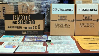 Material electoral en Costa Rica