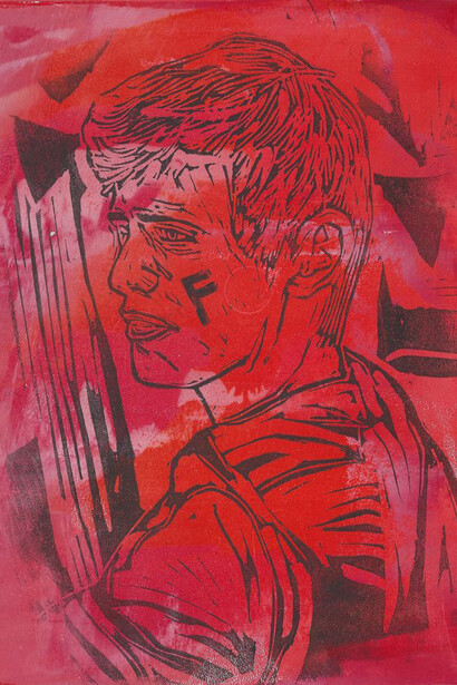 Seeing red. Courtesy of Fredric Snitzer Gallery 