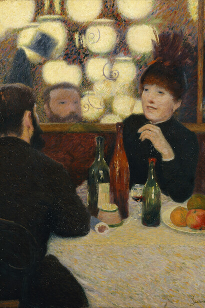 Federico Zandomeneghi. Al Caffè Nouvelle Athènes