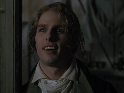 Tom Cruise in "Intervista con il vampiro"