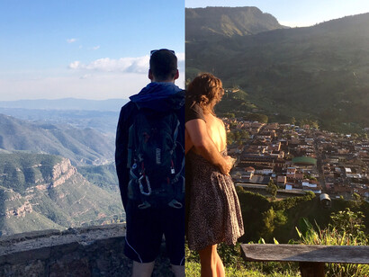 Serie fotográfica de parejas que viven en diferentes países