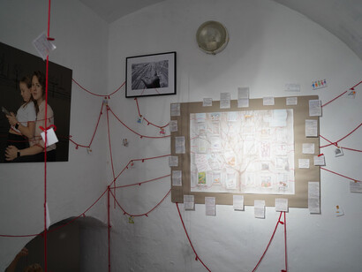 Nadya Mitskevitch, A knot for memory, exhibition view. Courtesy of Galeria Labirynt