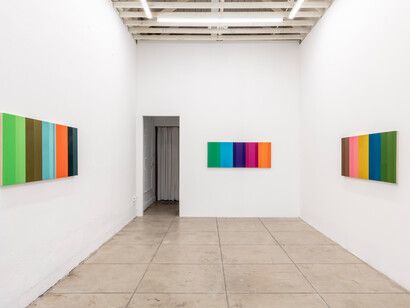 Installation View of Brian Wills at OCHI. Image courtesy of OCHI. Photo by
Joshua White