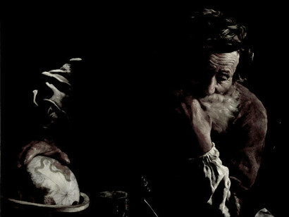 Archimedes pensativo (1620), Domenico Fetti 