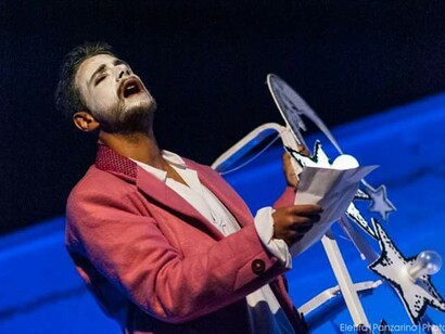 Claudio Pinto in L'Amore di don Perlimplino-Giullarata