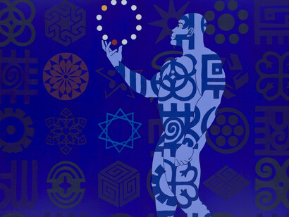 Owusu-Ankomah, Microcron - kusum no.4, 2011. Courtesy of October Gallery. Photo by Joachim Fliegner