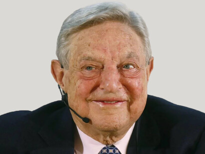 George Soros, inversionista y filántropo multimillonario estadounidense nacido en Hungría