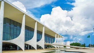 Planalto Central, em Brasília, D.F. (Brasil)