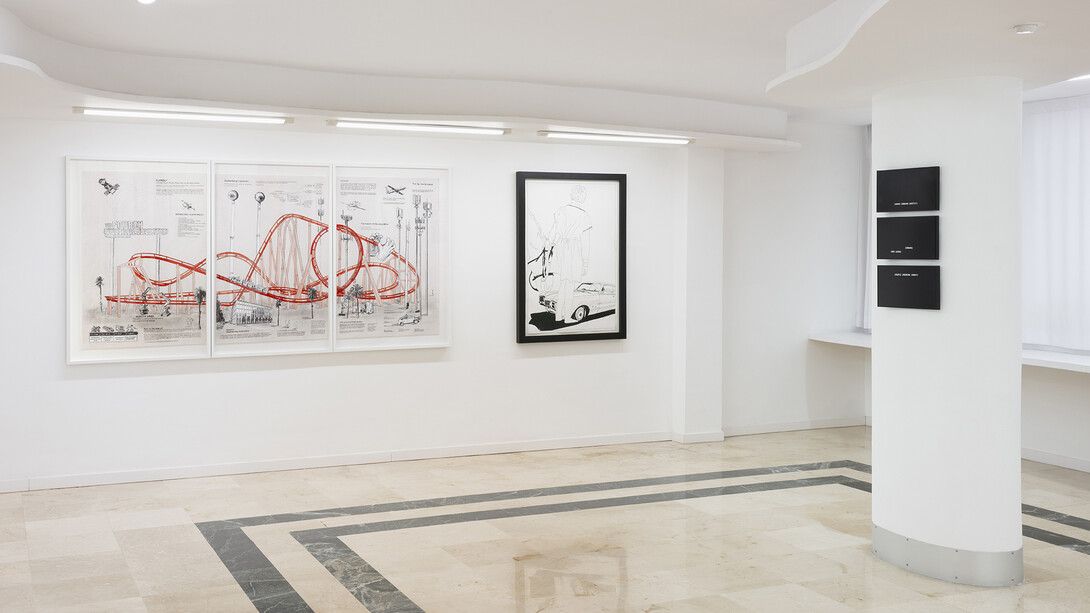Joaquín Díez-Cascón, 2005-2025. Joaquín Díez-Cascón & ADN Galeria, vista de exhibición. Cortesía de ADN Galeria. Foto por Roberto Ruiz