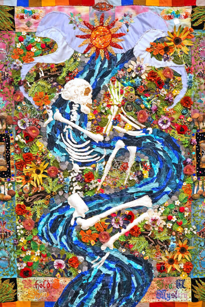 Pangea Kali Virga, Behold I show you a mystery (detail), 2026. Courtesy of Mindy Solomon Gallery