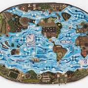 Camille Kachani, Mundus hodiernus II, 2025. Cortesia da Zipper Galeria