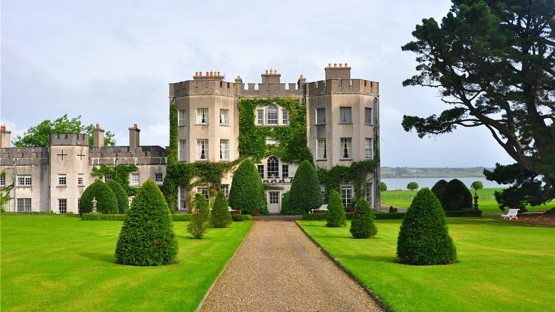 Castillo en las afueras de Limerick, Irlanda